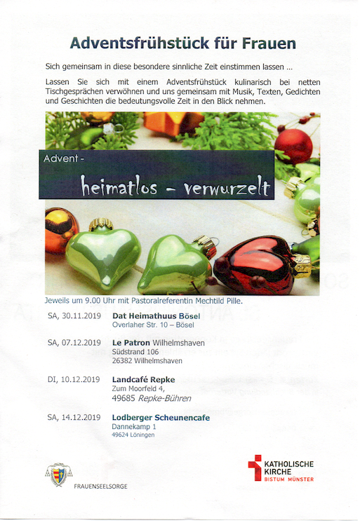 Adventsfrühstück