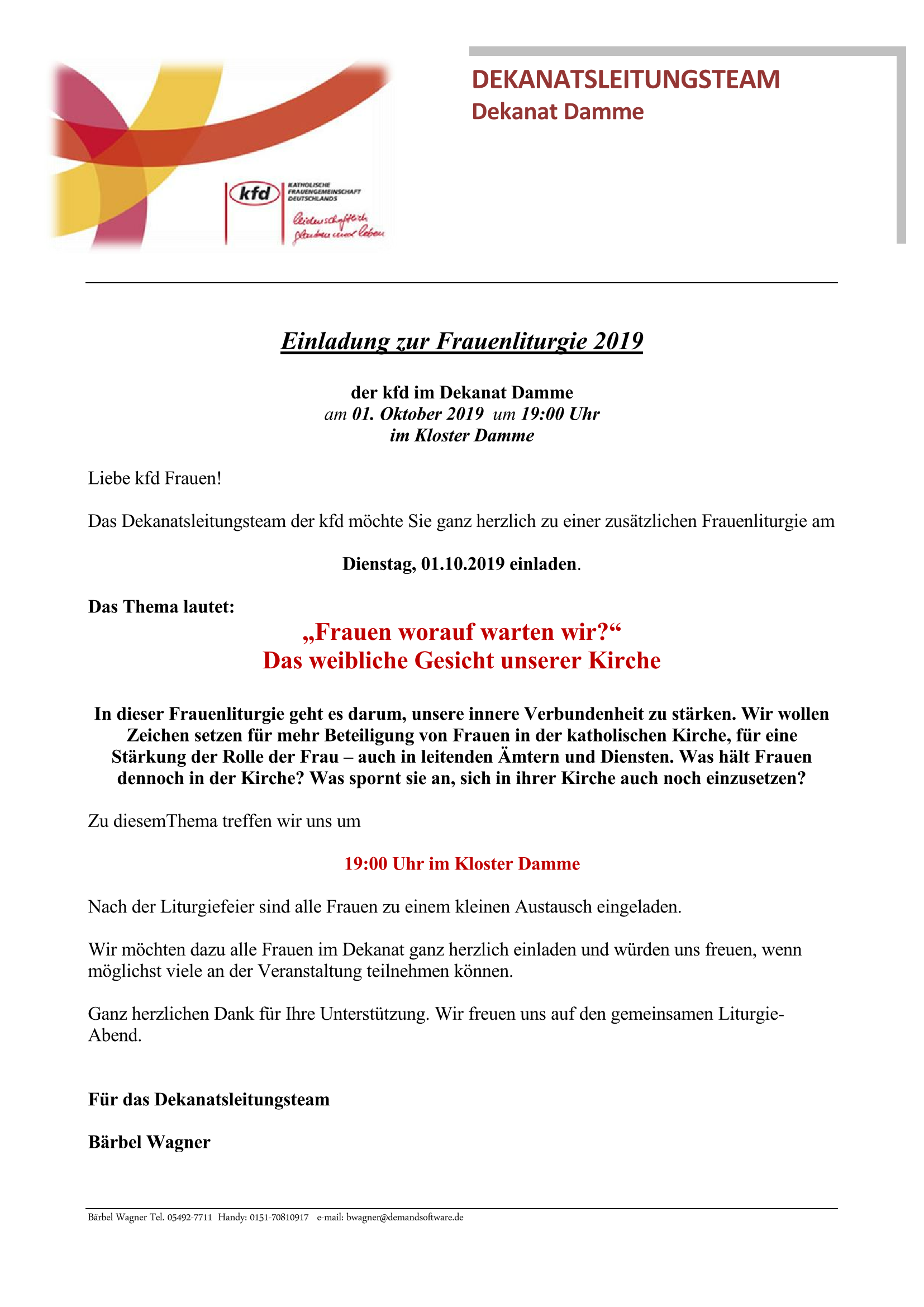 Frauenliturgie
