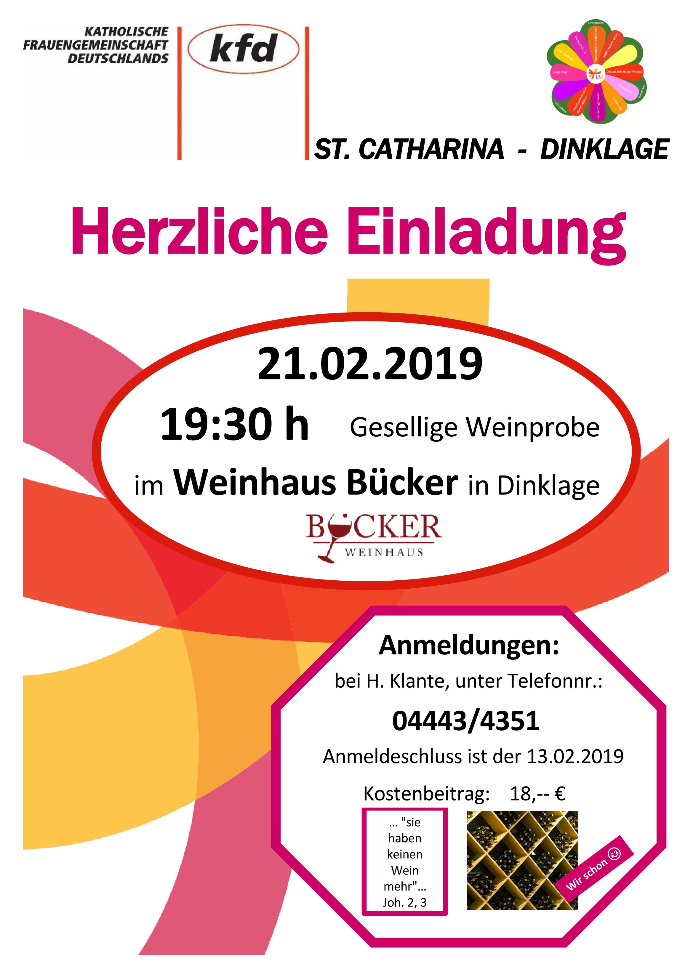 Weinprobe 2019