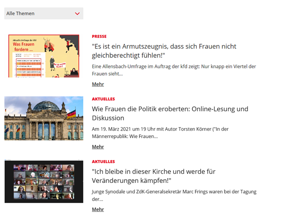 Aktuelles vom Bundesverband