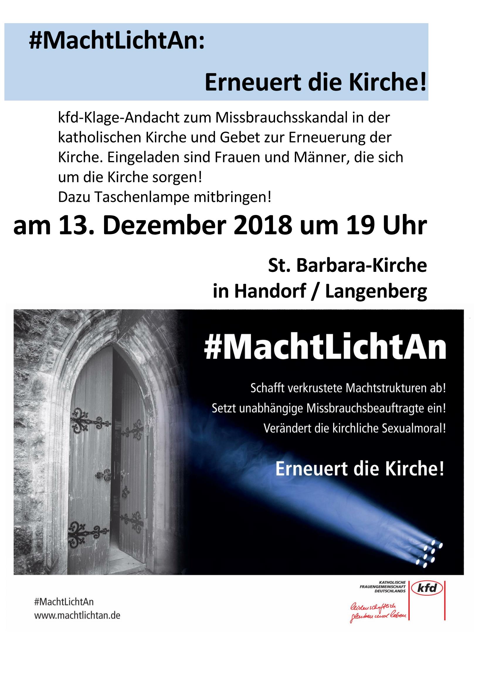 MachtLichtAn. Plakat Page 1